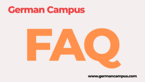 FAQ GermanCampus.com