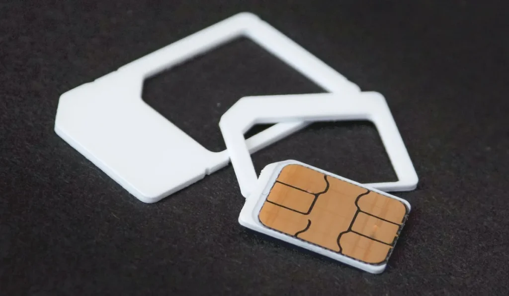 Sim card: sim card, card and telephone