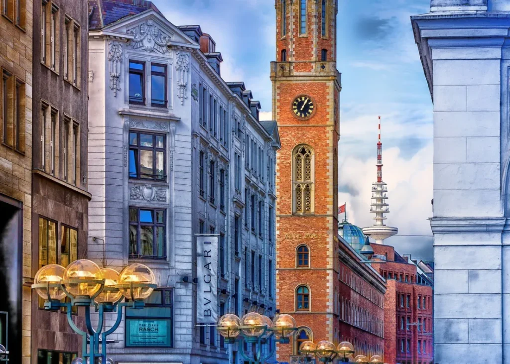 Trip to germany: hamburg, europe and old post