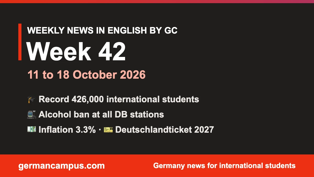 Weekly News in English by GC: Week 42 (11 to 18 October 2026)